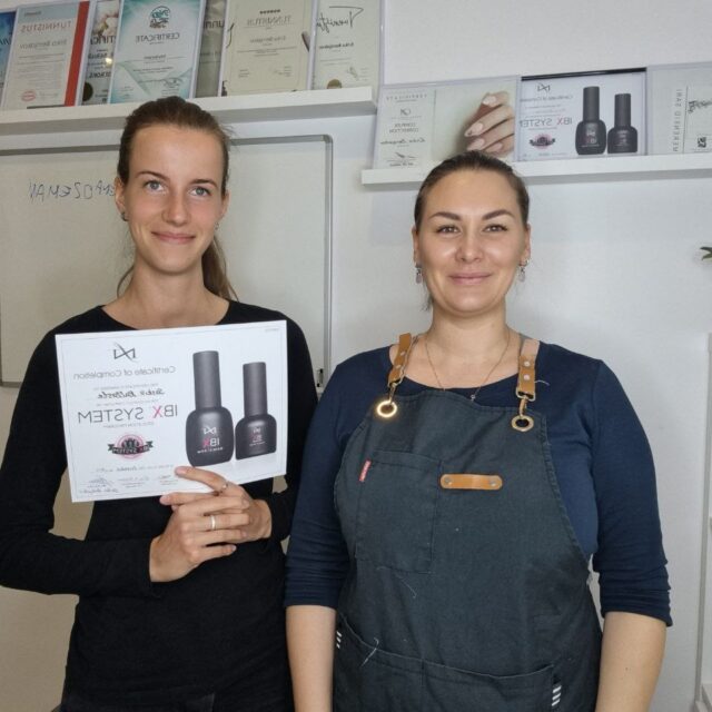 EB Nails Erika Bernjakov küünetehnikute geellaki, geelküünte ja maniküüri koolitused Tallinnas
