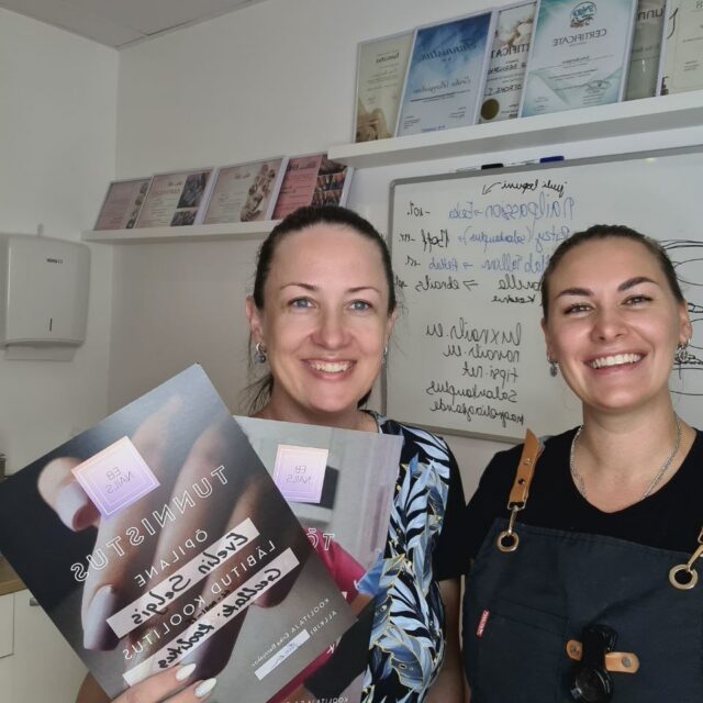 EB Nails Erika Bernjakov küünetehnikute geelküünte ja maniküüri koolitused Tallinnas