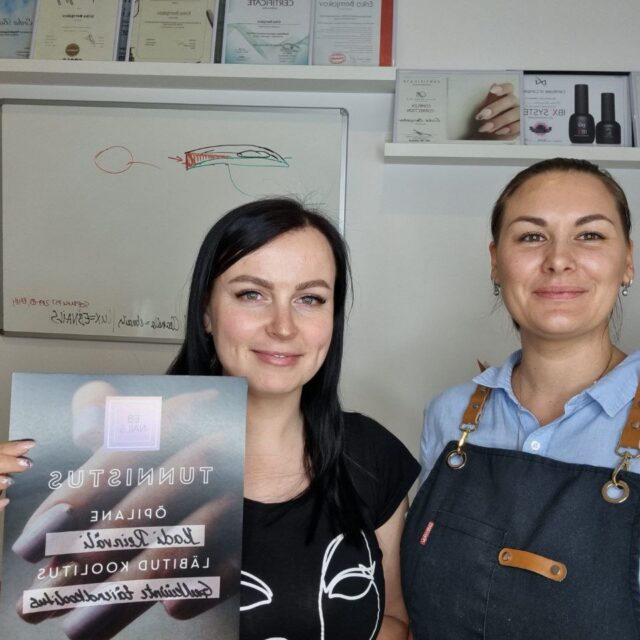 EB Nails Erika Bernjakov küünetehnikute geelküünte ja maniküüri koolitused Tallinnas