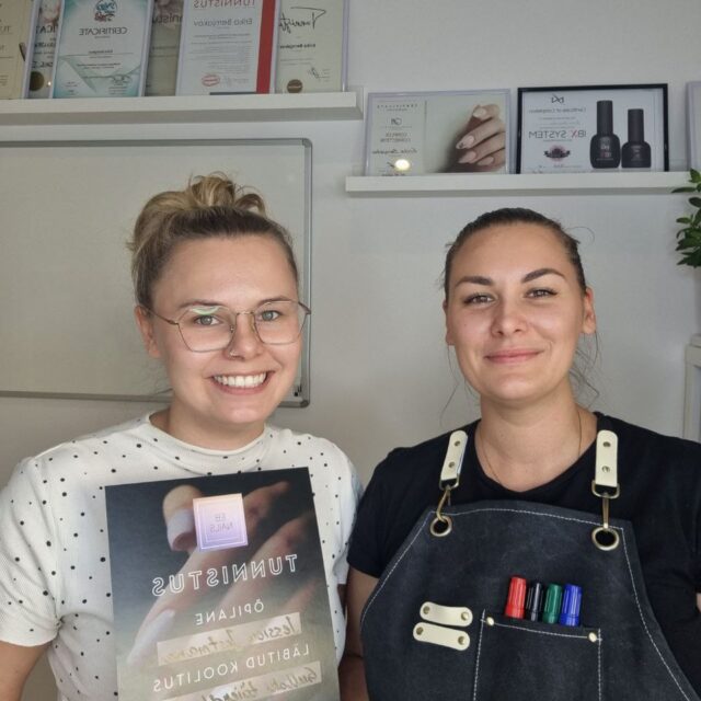 EB Nails Erika Bernjakov küünetehnikute geelküünte ja maniküüri koolitused Tallinnas