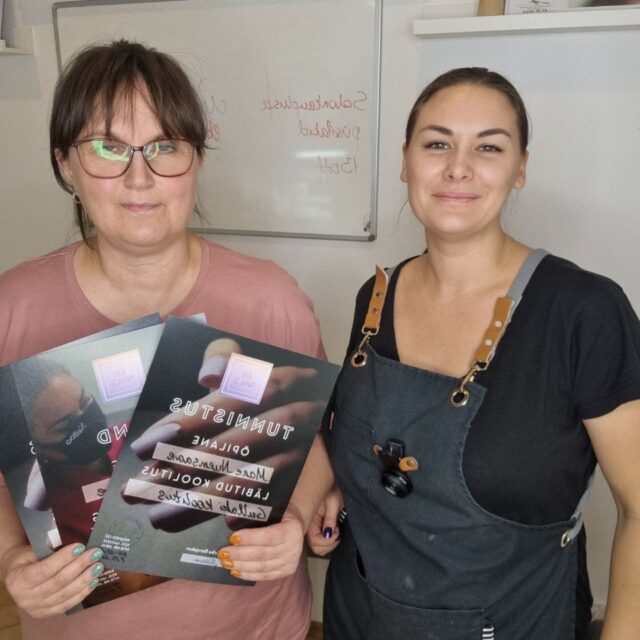 EB Nails Erika Bernjakov küünetehnikute geelküünte ja maniküüri koolitused tunnistus